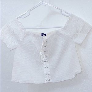 Off the shoulder top